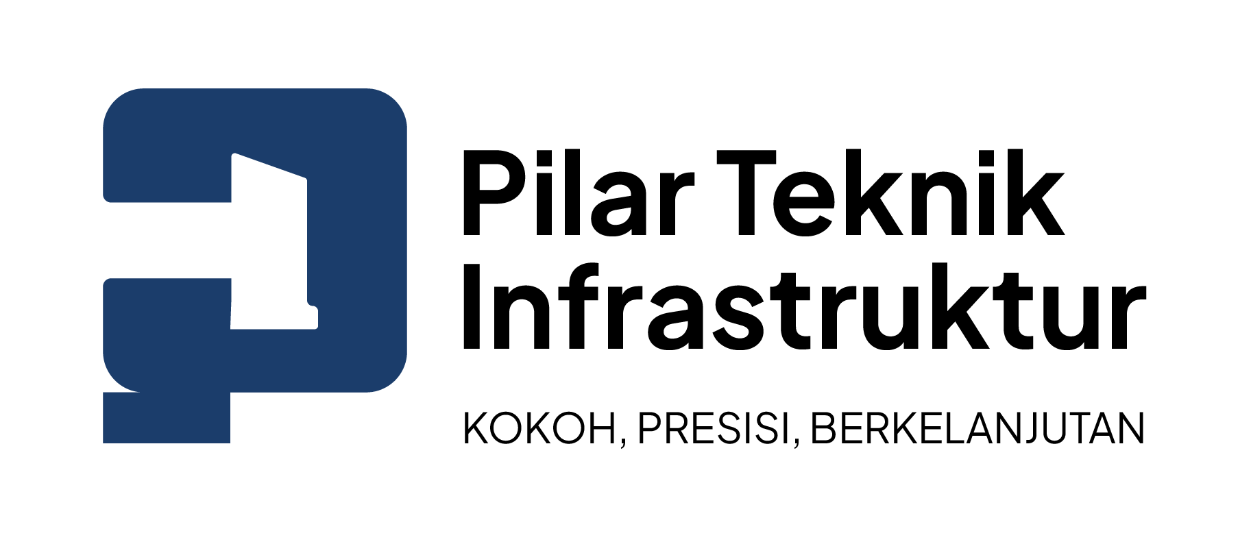 PT Pilar Teknik Infrastruktur primary horizontal logo