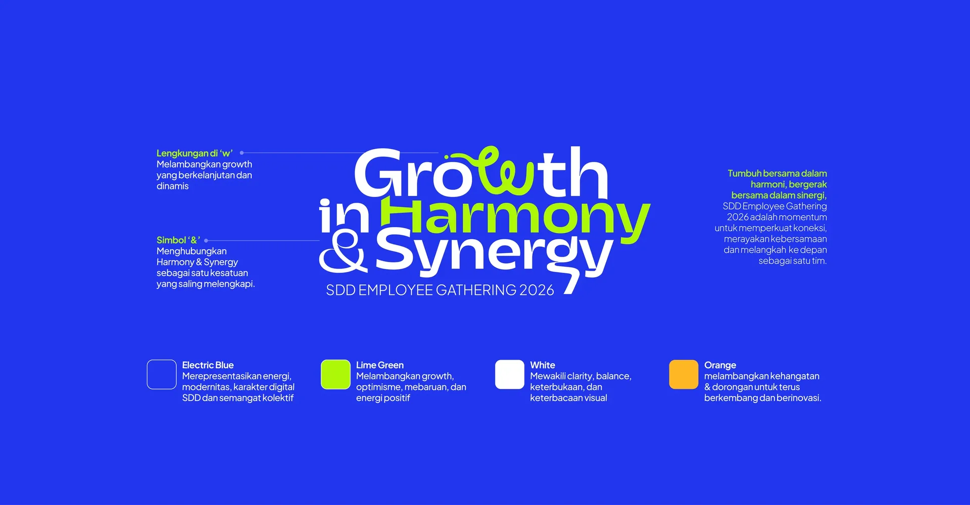 SDD Employee Gathering logo meaning